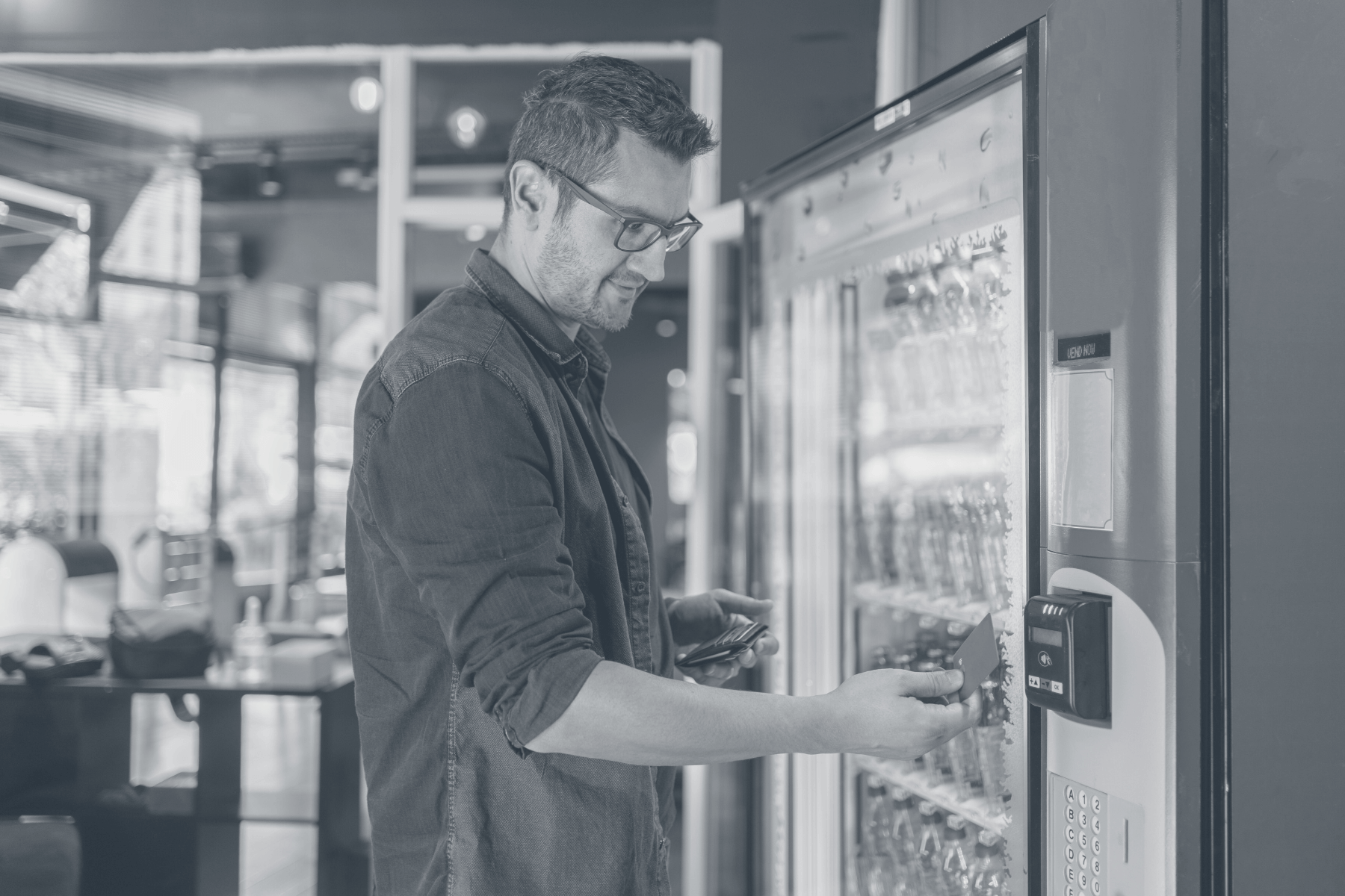 Pagamento Contactless em Máquinas Vending